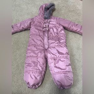 Toddler Snowsuit w/ built in mittens